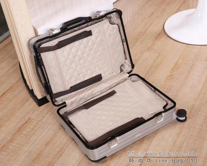 RIMOWA日默瓦 聚碳酸酯拉杆箱 保時捷款 加粗鋁合金拉杆 配色包角拉箱  xbt1073